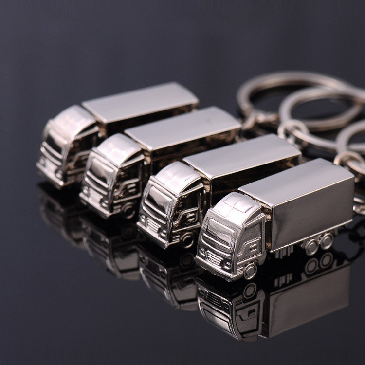 Heavy Equipment Key Ring - 10Pcs Metal Truck Lorry Car Key
