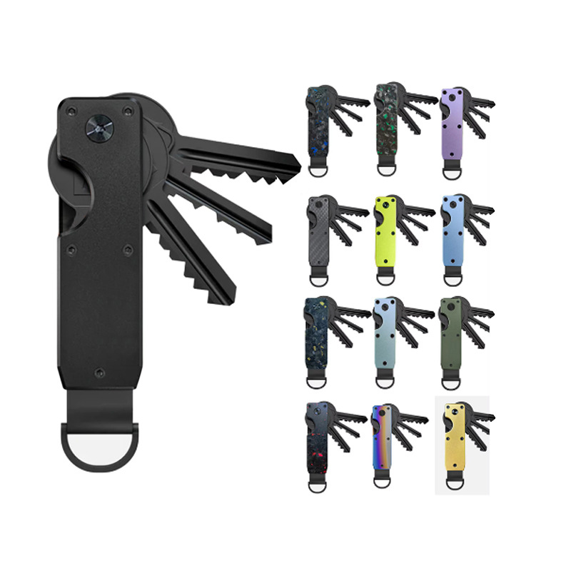 Heavy Equipment Key Ring - 1PC Aluminum Alloy Key Organizer Compact