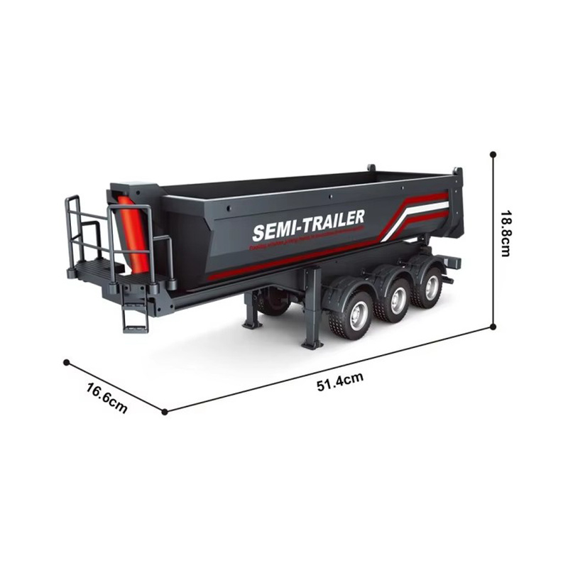 Huina 1/18 1509 Rc Semi Dump T - Dump Truck Toy ulasan dan harga