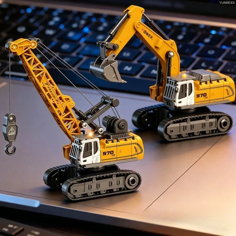 1:64 RC Mini Alloy Car Forklif - Dump Truck Toy ulasan dan harga