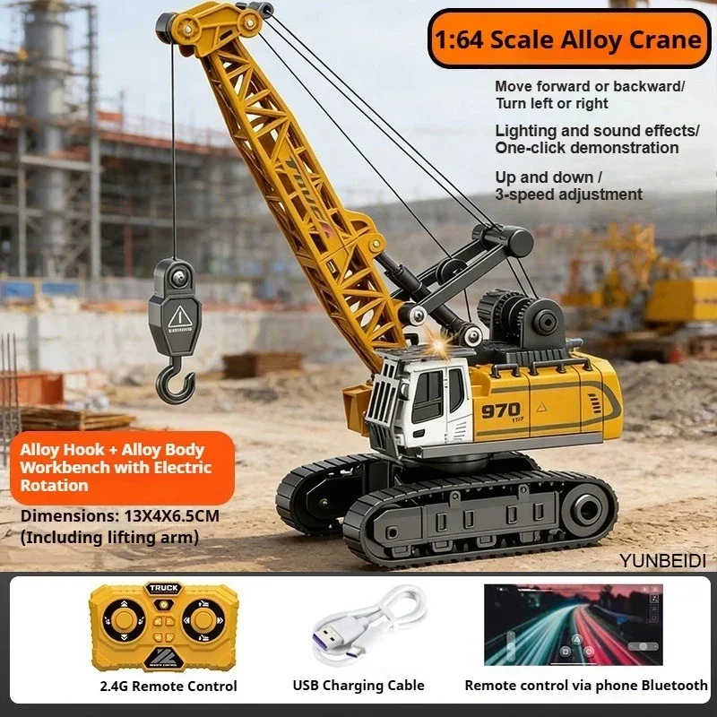 1:64 RC Mini Alloy Car Forklif - Dump Truck Toy ulasan dan harga
