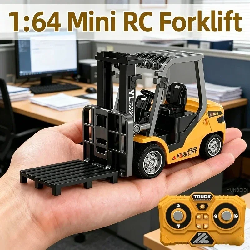 1:64 RC Mini Alloy Car Forklif - Dump Truck Toy ulasan dan harga