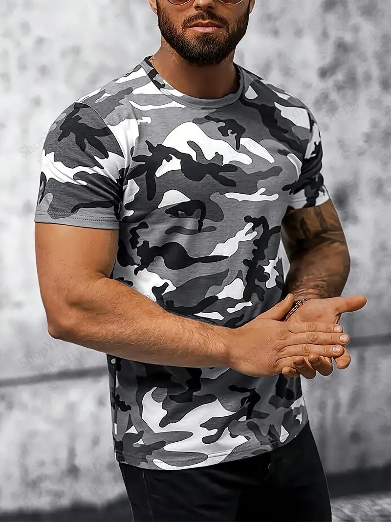 Men's Tactical Camo Camouflage - Heavy Equipment Operator Shirts ulasan dan harga