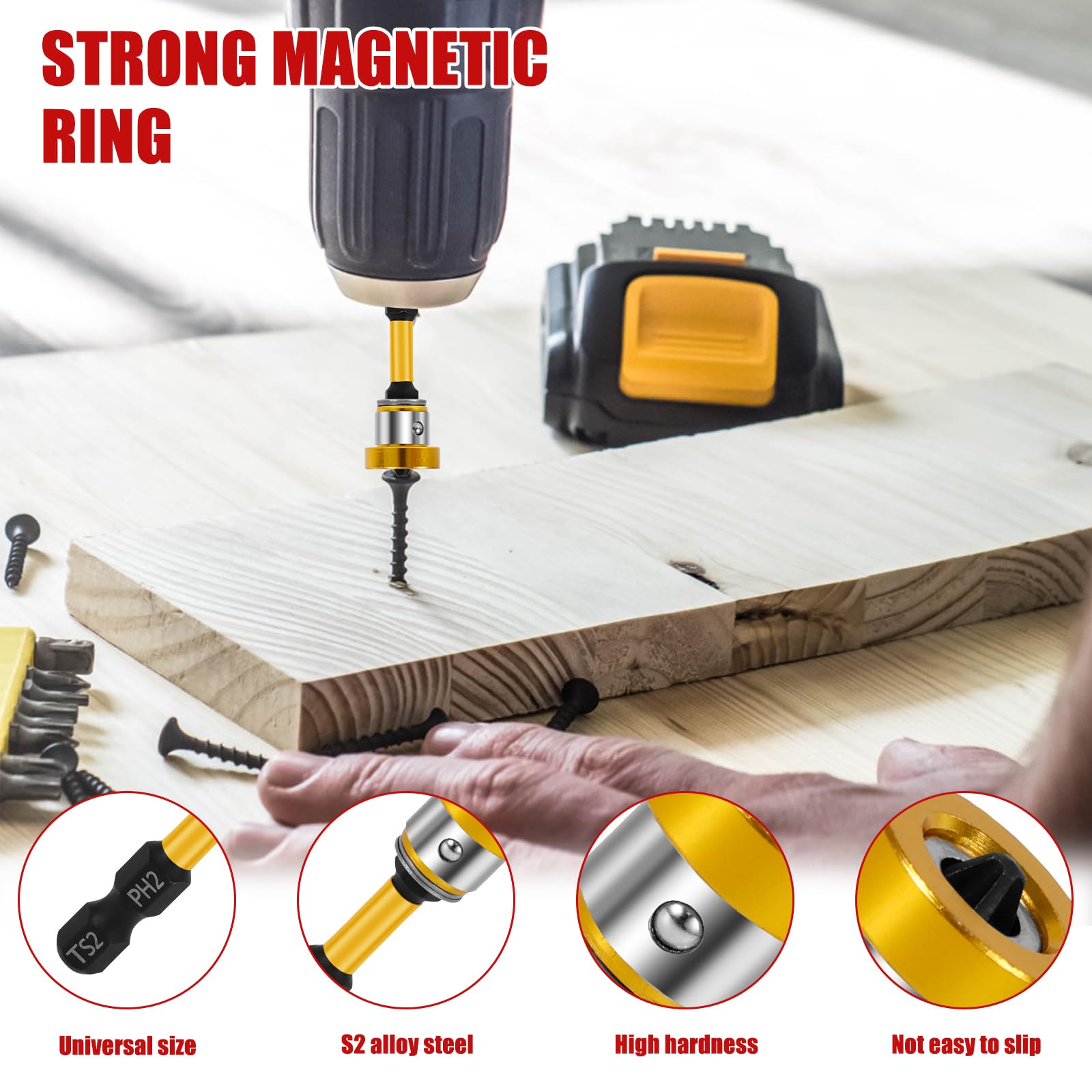 Rafford Magnetic Drywall Screw - Magnetic Drill Press ulasan dan harga