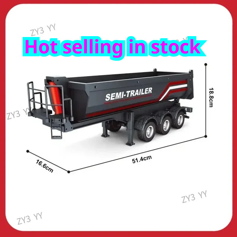 20261/18 Huina 1509 Rc Semi Du - Dump Truck Toy ulasan dan harga