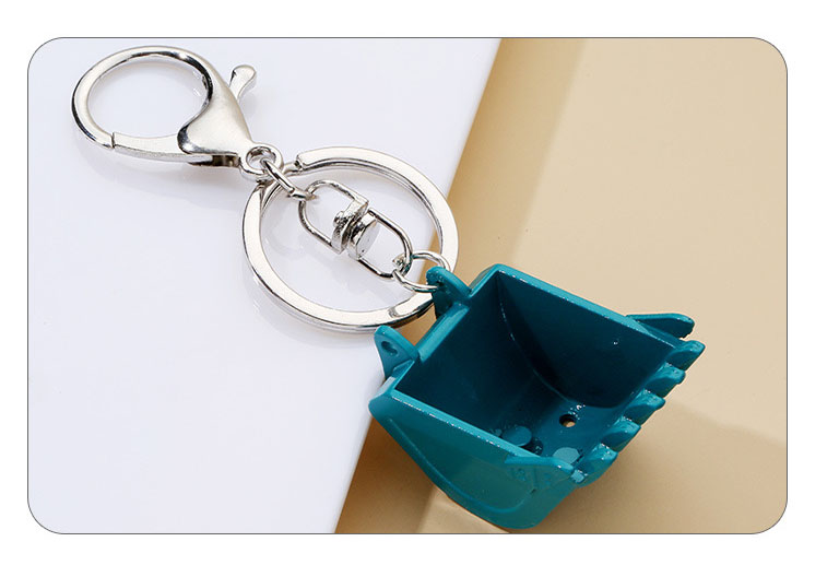 New Creative Metal Excavator K - Heavy Equipment Key Ring ulasan dan harga