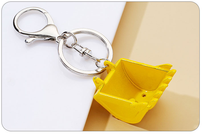 New Creative Metal Excavator K - Heavy Equipment Key Ring ulasan dan harga