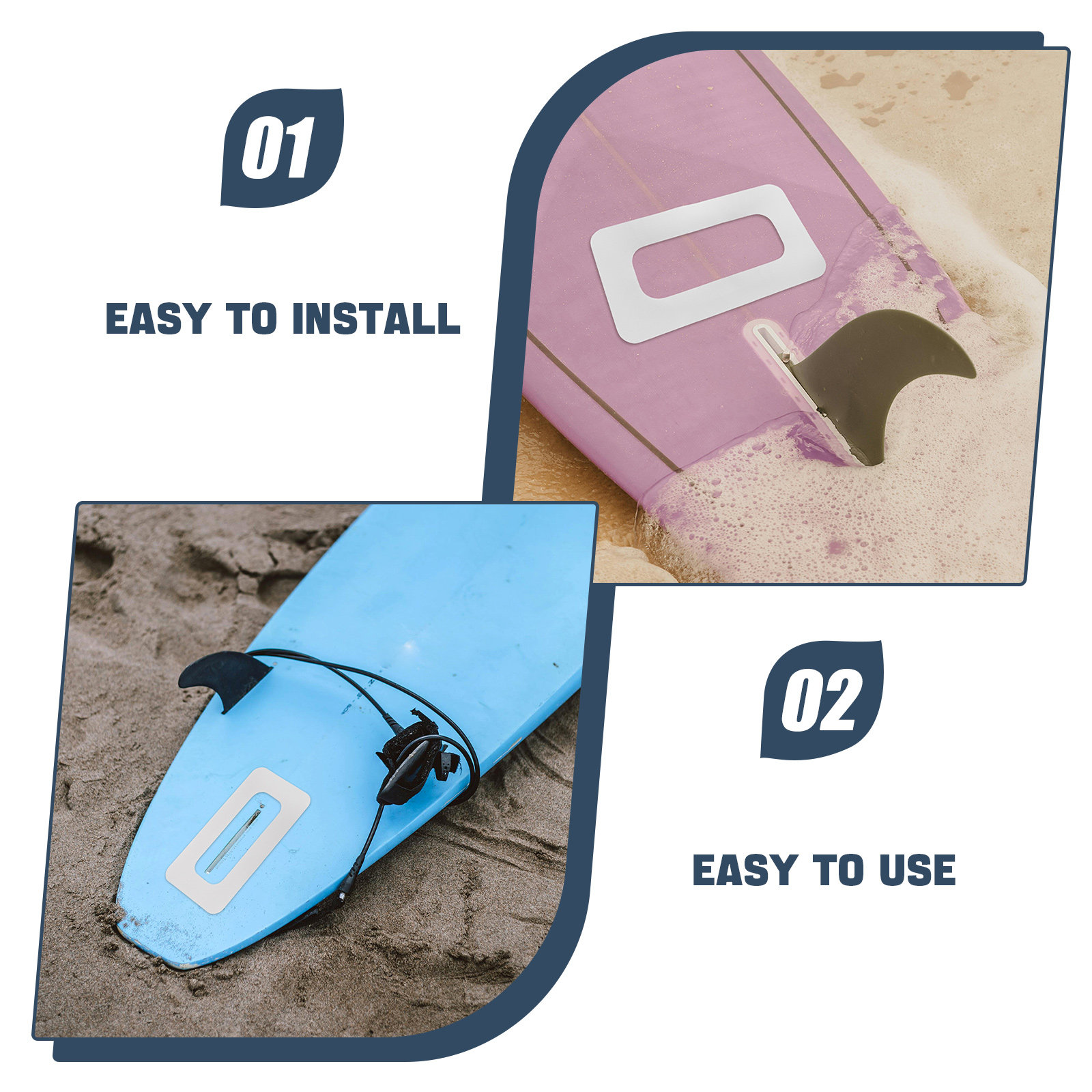4Pcs Paddle Board Fin Box Adap - Heavy Equipment Center ulasan dan harga