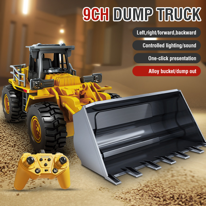 2.4G Alloy Remote Control Exca - Dump Truck Toy ulasan dan harga