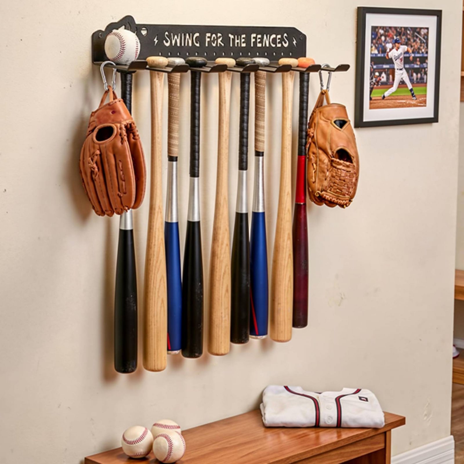 8 Hook Sports Equipment Rack H - Heavy Equipment Usa ulasan dan harga
