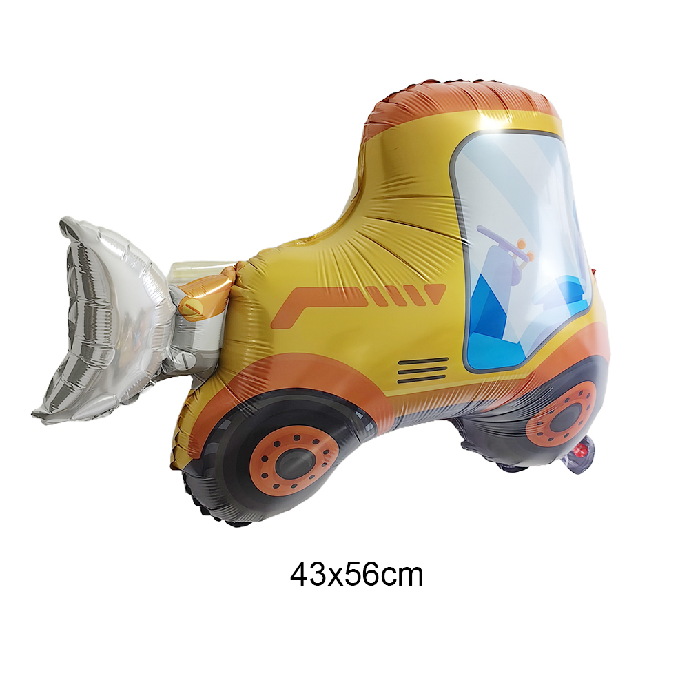 5pcs Construction Party Balloo - Heavy Equipment Birthday Theme ulasan dan harga