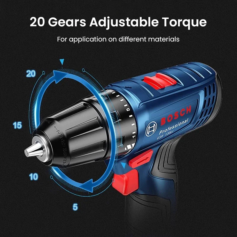 Bosch GSR120-LI Electric Drill - Tools Heavy Equipment ulasan dan harga