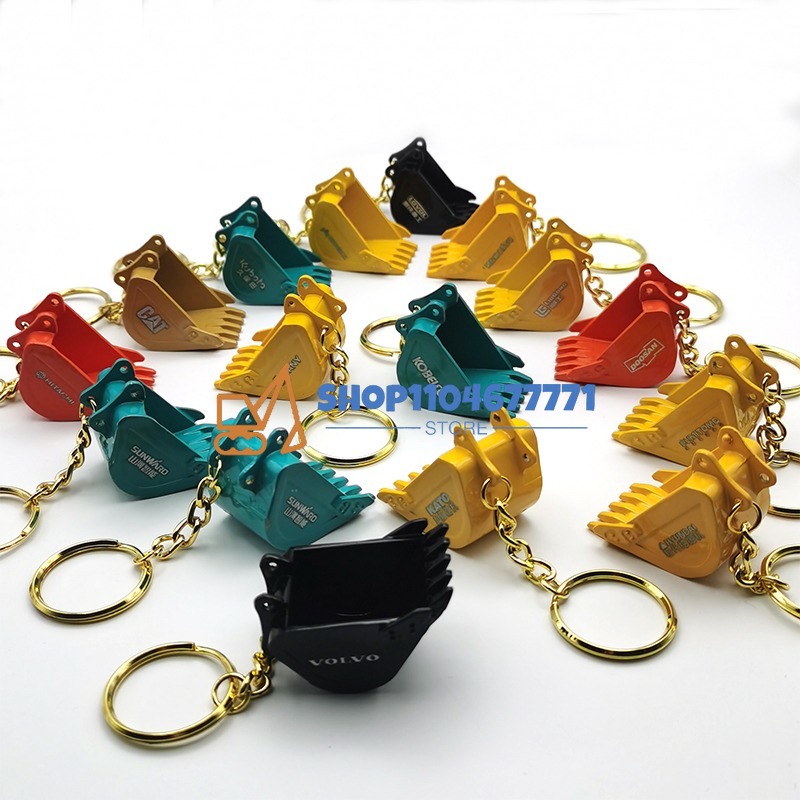 With Bucket Key Chain for Kobe - Heavy Equipment Key Ring ulasan dan harga