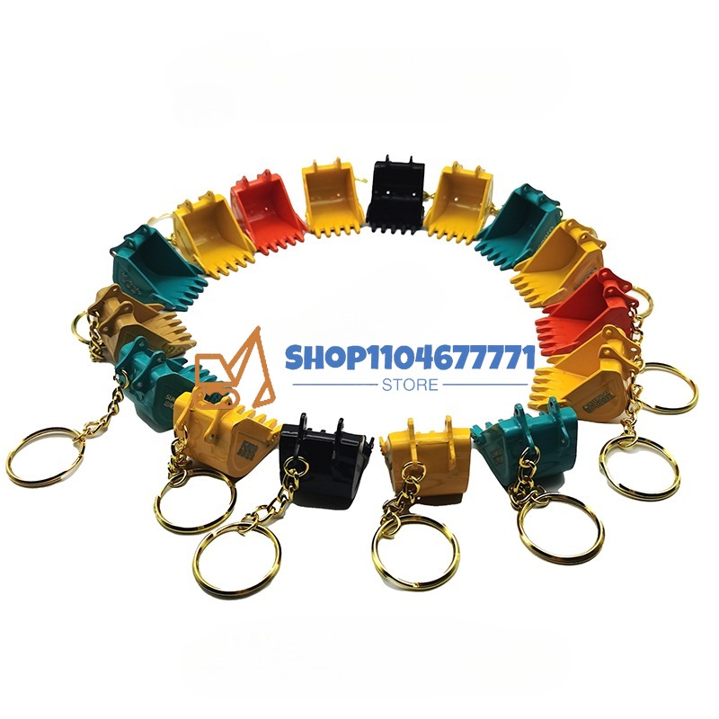 With Bucket Key Chain for Kobe - Heavy Equipment Key Ring ulasan dan harga