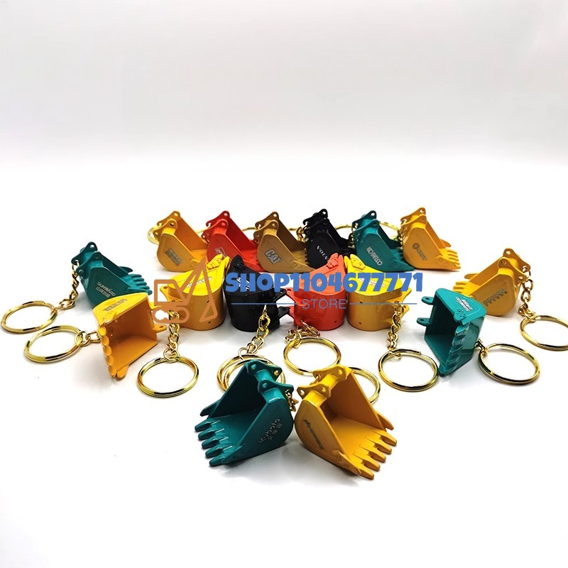 With Bucket Key Chain for Kobe - Heavy Equipment Key Ring ulasan dan harga