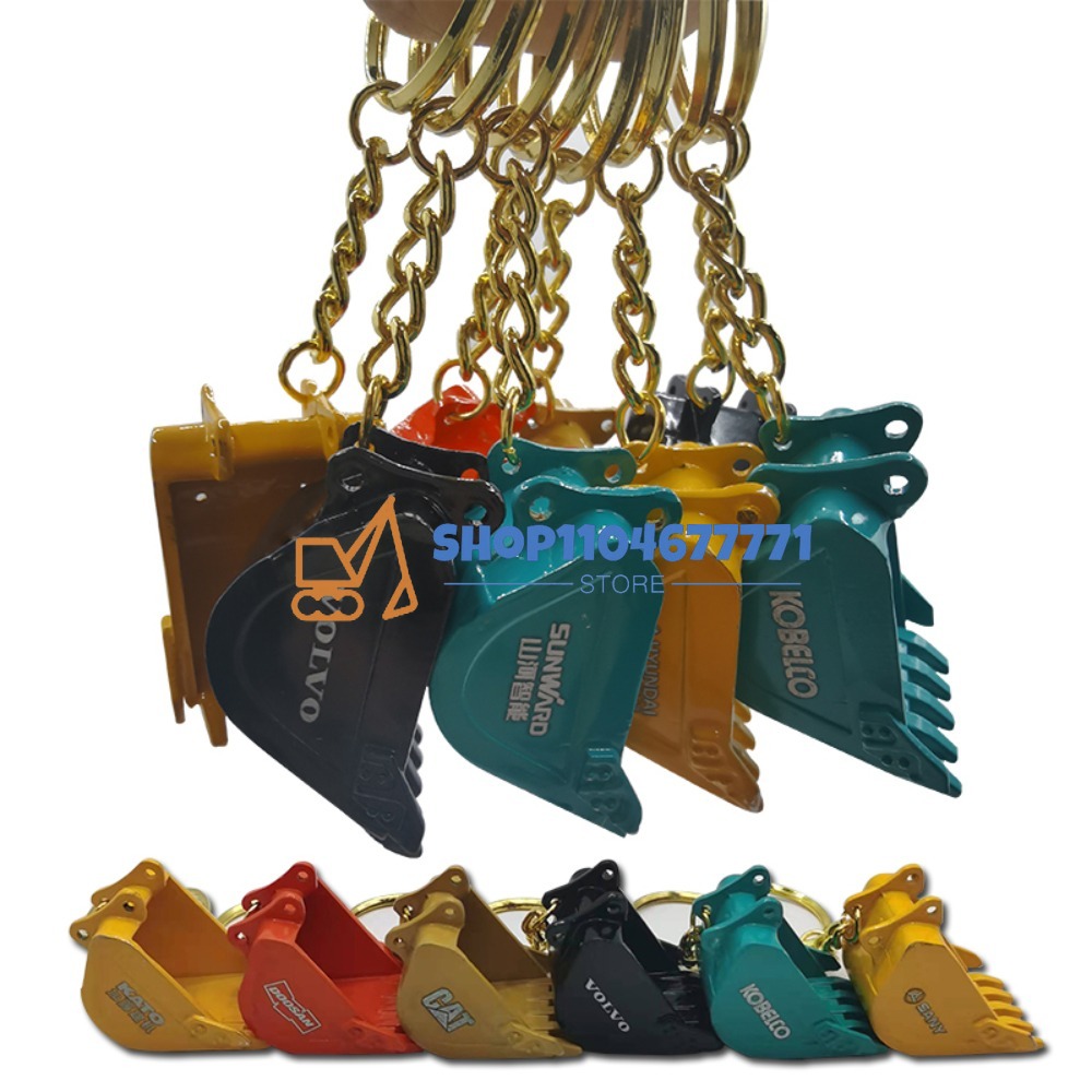 With Bucket Key Chain for Kobe - Heavy Equipment Key Ring ulasan dan harga