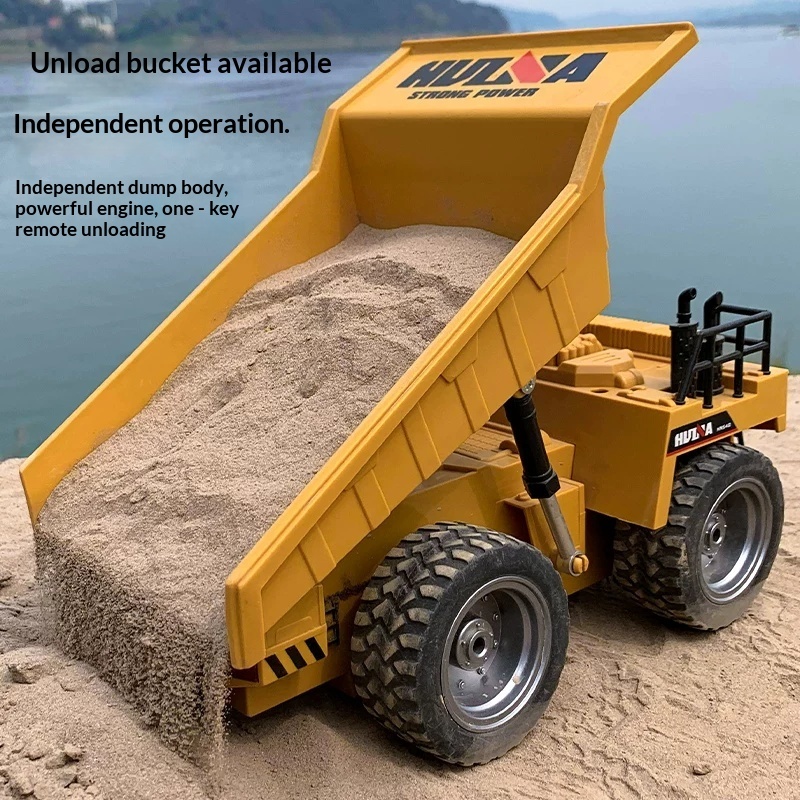 Huina 1534 RC Dump Truck 1/18  - Dump Truck Toy ulasan dan harga