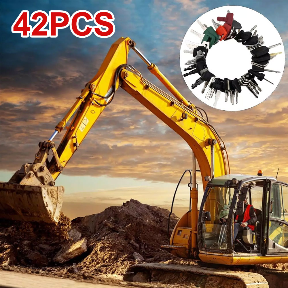 42 Keys Heavy Equipment Constr - Heavy Equipment Key Ring ulasan dan harga