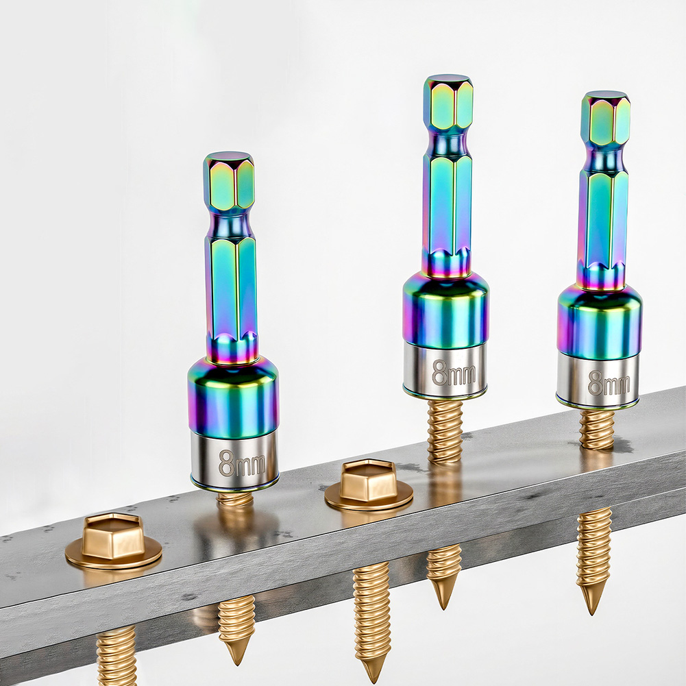 1/2Pcs 8mm Hex Socket Nut Driv - Magnetic Drill Press ulasan dan harga
