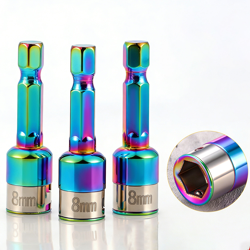 1/2Pcs 8mm Hex Socket Nut Driv - Magnetic Drill Press ulasan dan harga