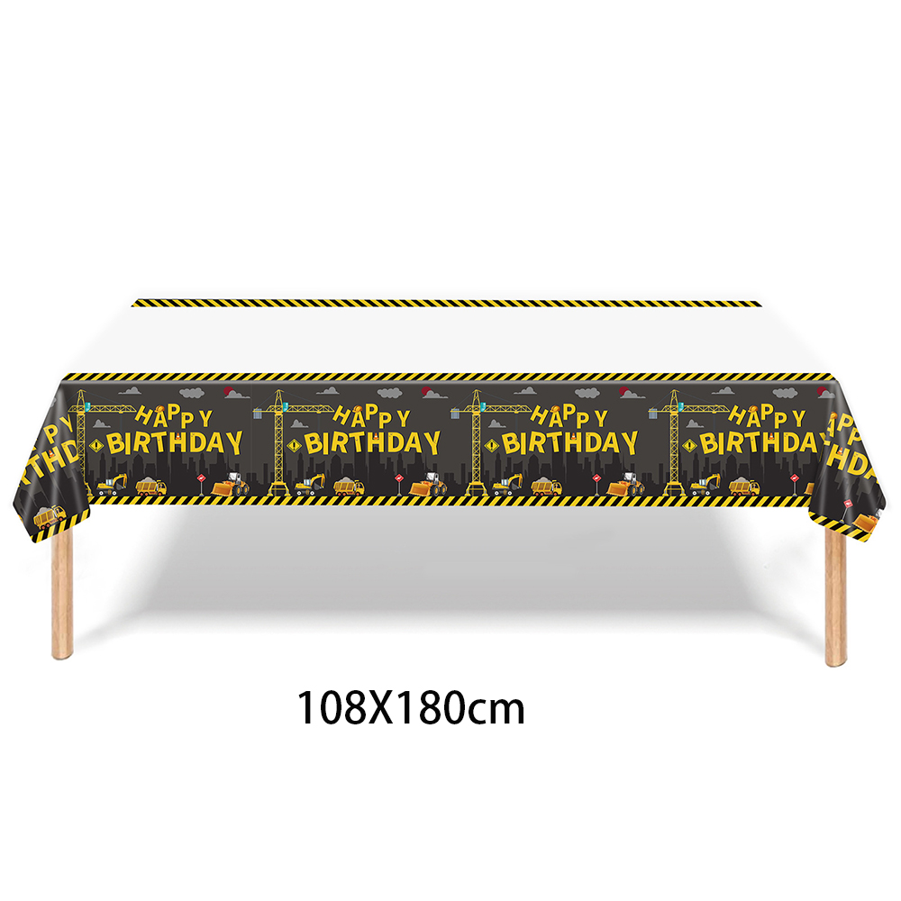 Construction Vehicle Party Dec - Heavy Equipment Birthday Theme ulasan dan harga