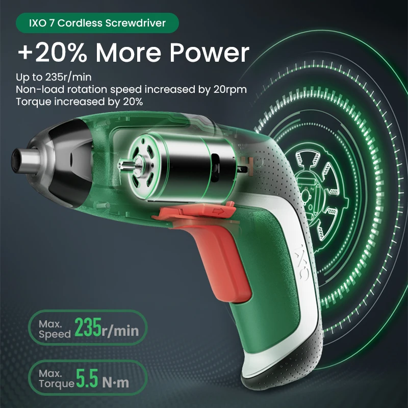 Bosch IXO 7 Cordless Screwdriv - Tools Heavy Equipment ulasan dan harga