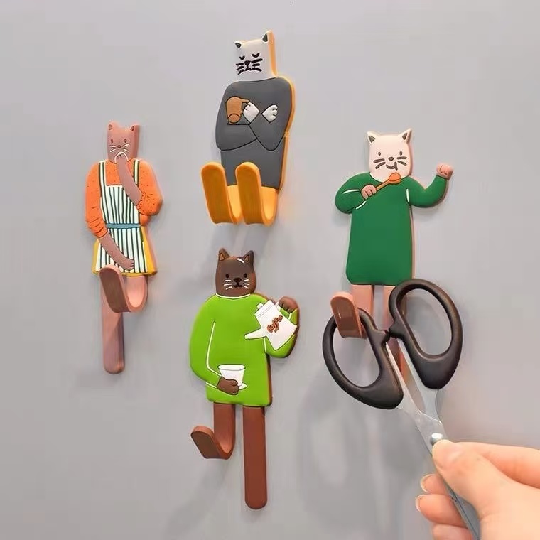 1PC Cute Cat Shaped Refrigerat - Magnetic Drill Press ulasan dan harga