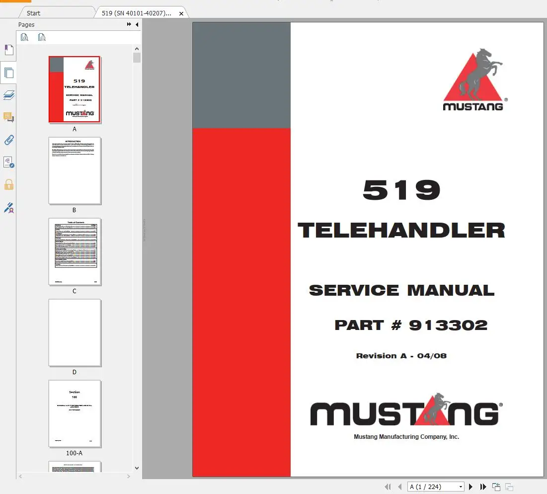AutoDVD Mustang Machinery Heav - Heavy Equipment Usa ulasan dan harga