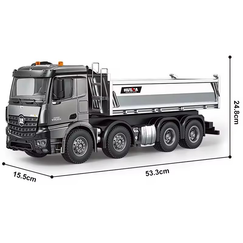 Huina Toys 1536pro Remote Cont - Dump Truck Toy ulasan dan harga
