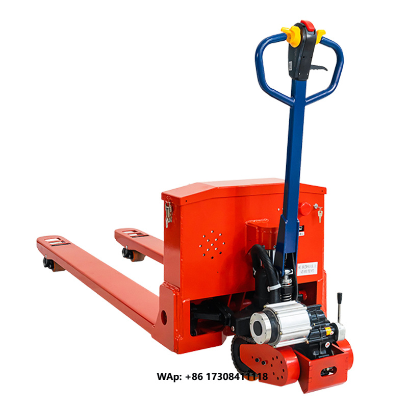 10 Ton Semi-Electric Pallet Tr - Hand Pallet Truck ulasan dan harga