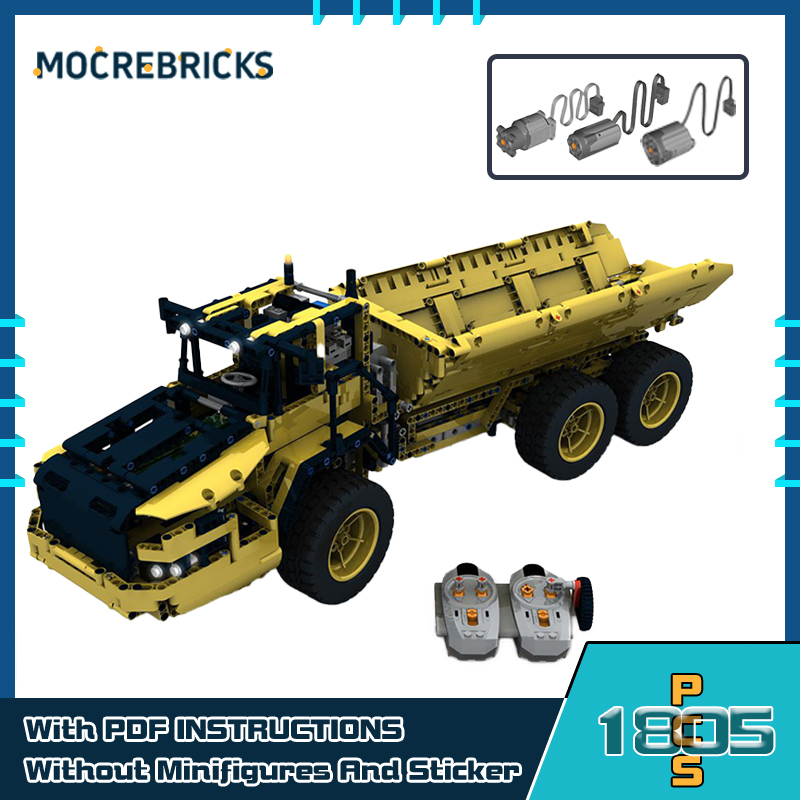 MOC Urban Advanced Building Bl - Dump Truck Toy ulasan dan harga