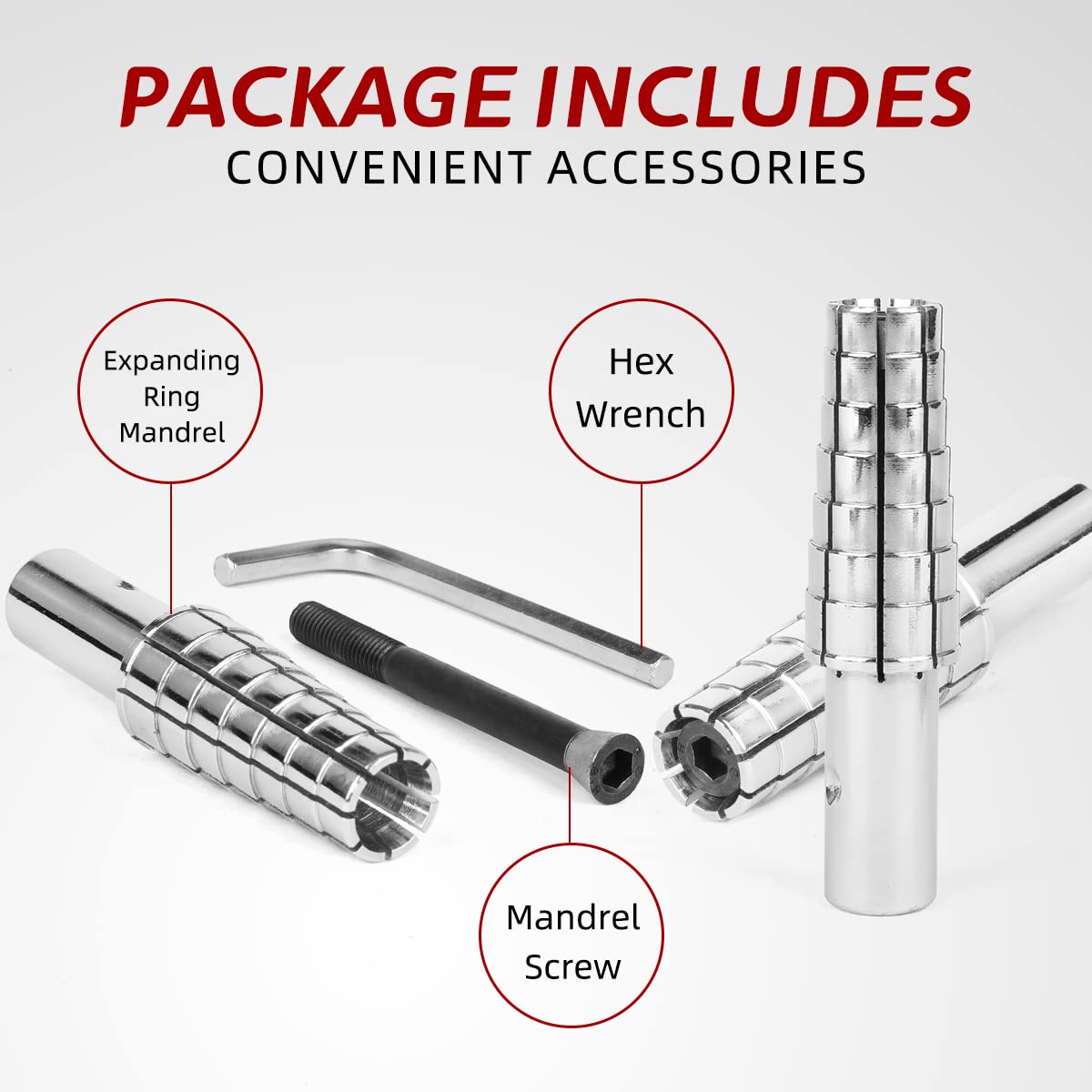 Expanding Stainless Steel Ring - Heavy Equipment Key Ring ulasan dan harga