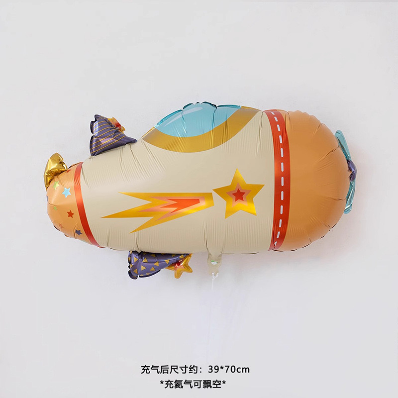 New matte cartoon car, airplan - Heavy Equipment Birthday Theme ulasan dan harga