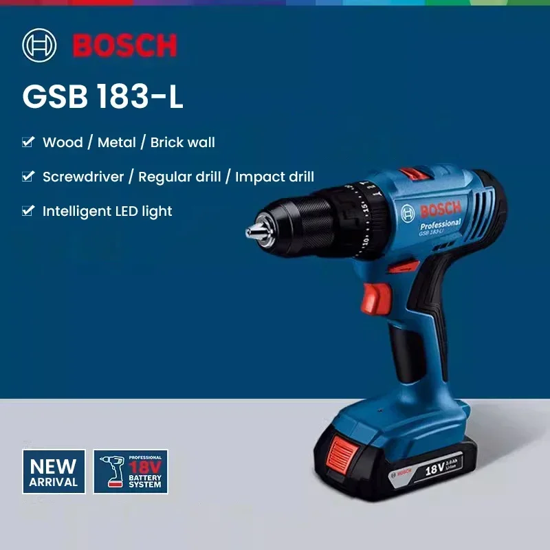 Bosch GSB183-LI 18V Cordless I - Tools Heavy Equipment ulasan dan harga