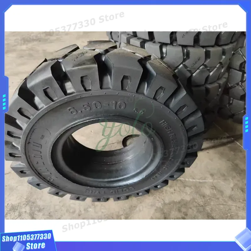 Solid Forklift Tire 6.50-10 7. - Heavy Equipment Truck ulasan dan harga