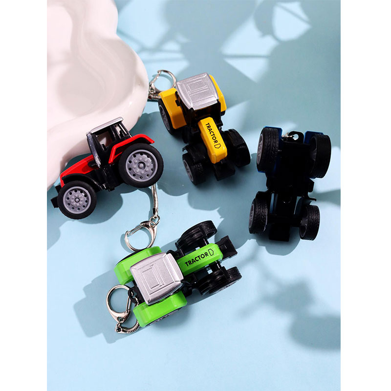 Funny Creative Colorful Resin  - Heavy Equipment Key Ring ulasan dan harga