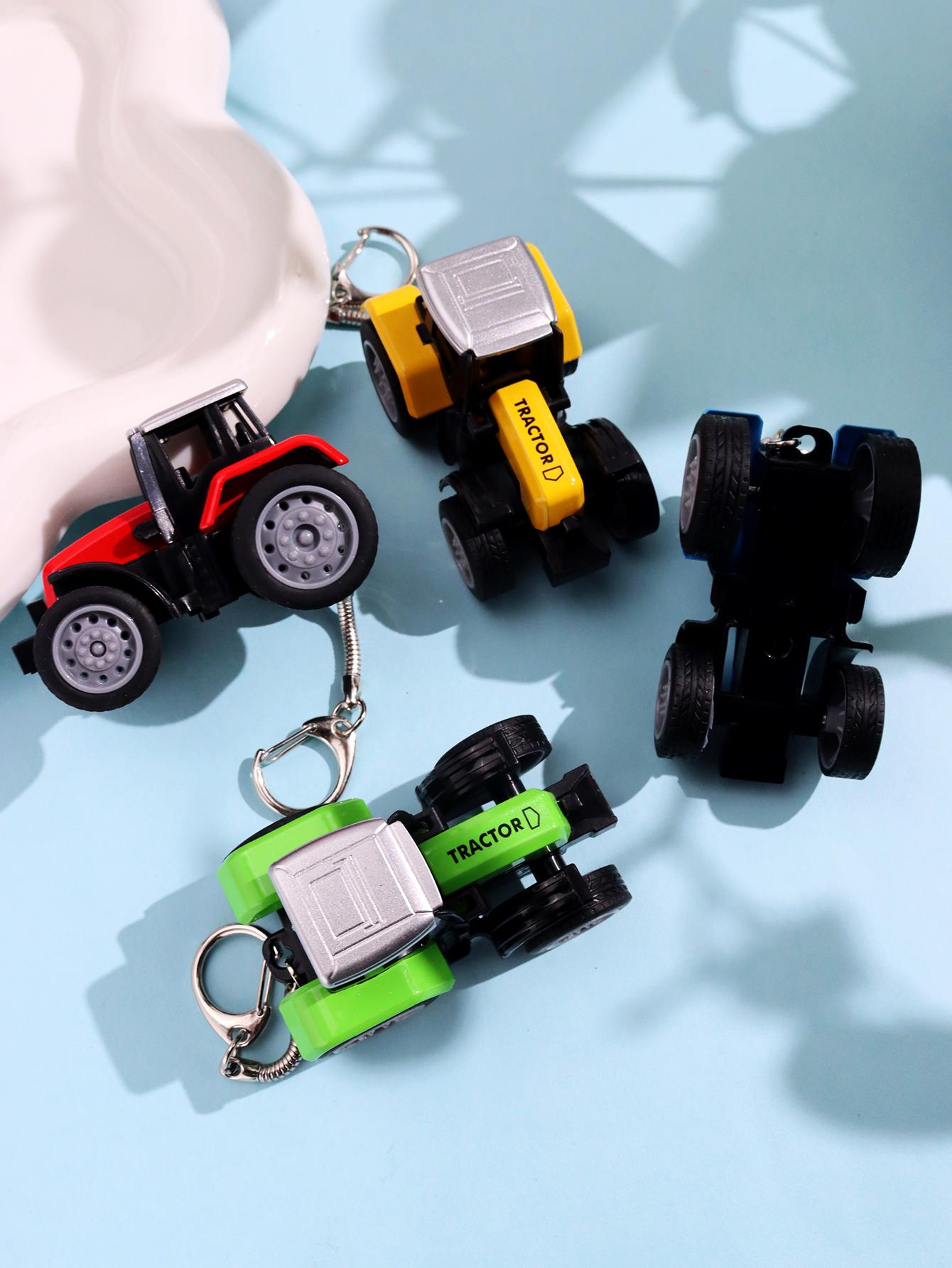 Funny Creative Colorful Resin  - Heavy Equipment Key Ring ulasan dan harga