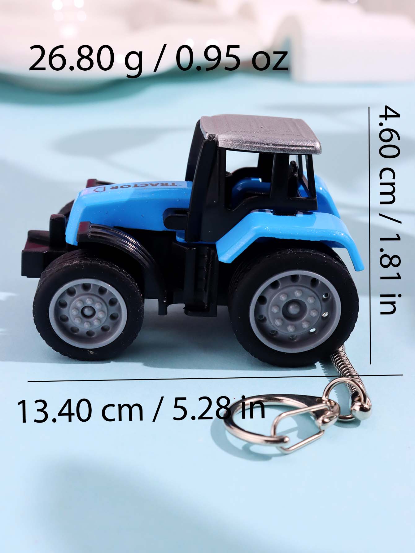 Funny Creative Colorful Resin  - Heavy Equipment Key Ring ulasan dan harga