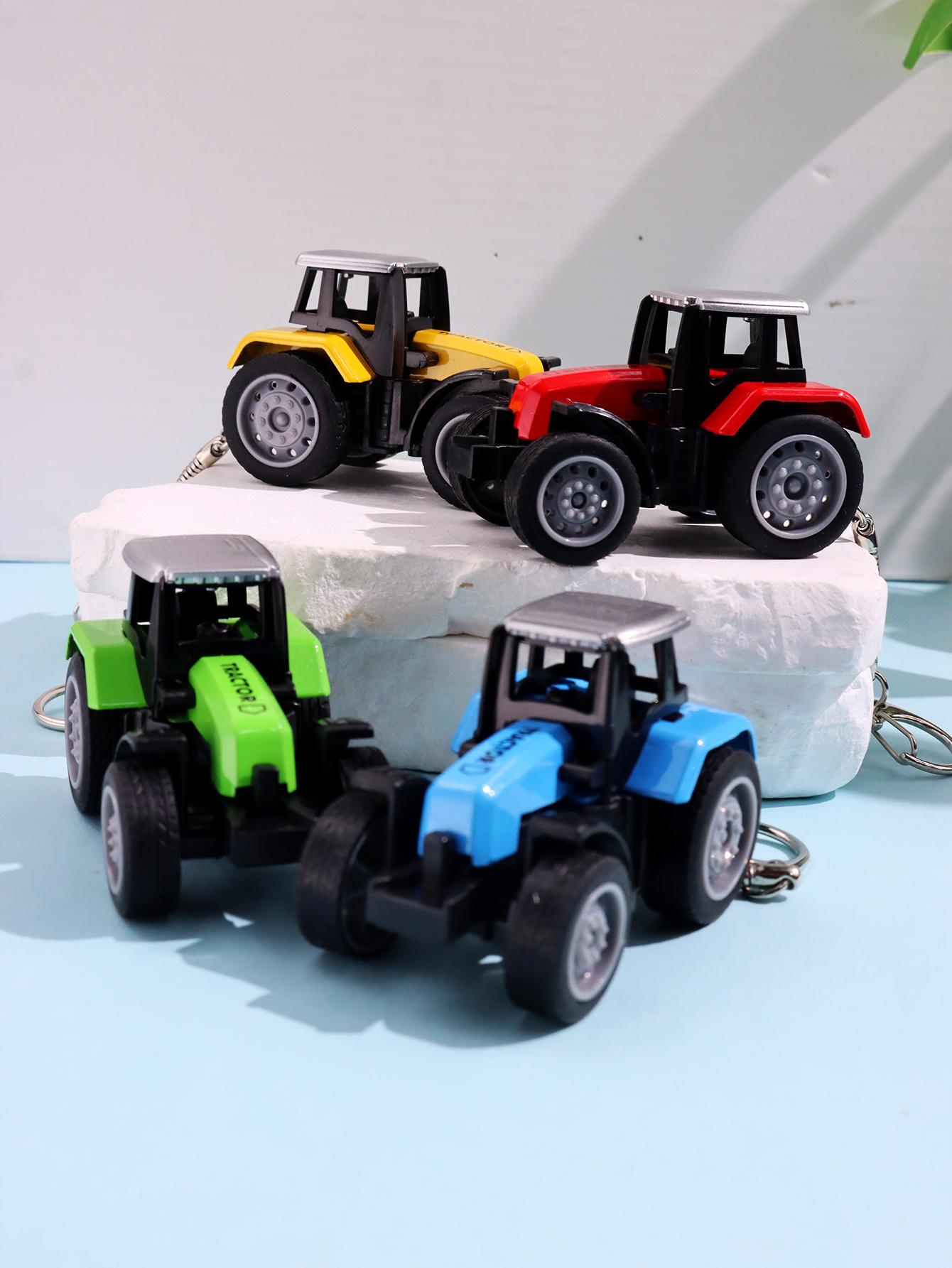 Funny Creative Colorful Resin  - Heavy Equipment Key Ring ulasan dan harga