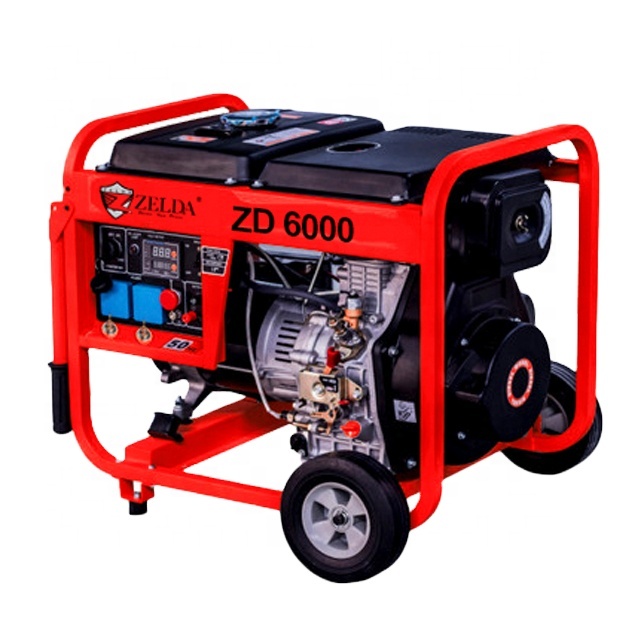 5KW 6.5HP Silent Type Portable - Portable Welding Generator ulasan dan harga