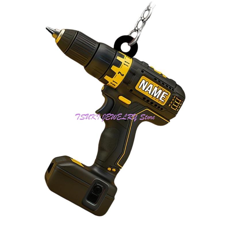 Eye Catching Sturdy Acrylic Ke - Heavy Equipment Key Ring ulasan dan harga