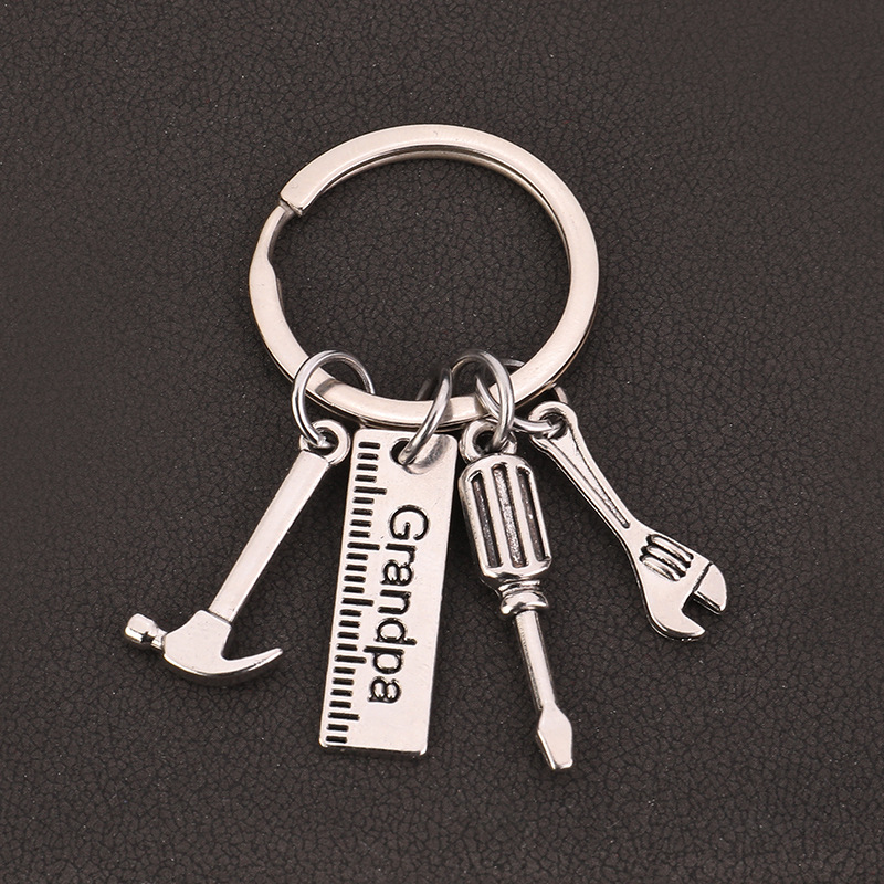 Chic Design Keychains for Dad  - Heavy Equipment Key Ring ulasan dan harga