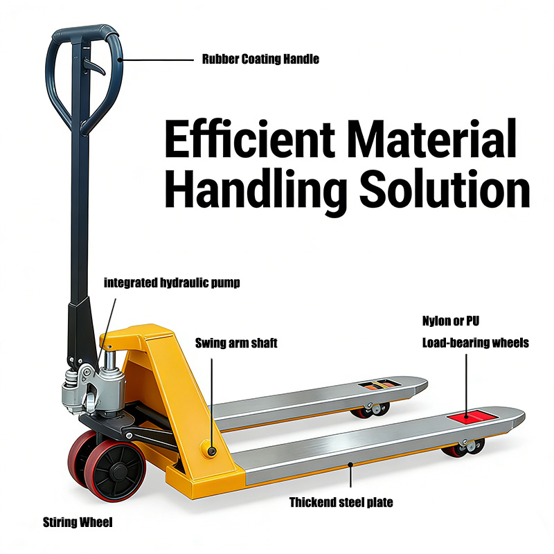 Hand 1500kg Hydraulic Manual P - Hand Pallet Truck ulasan dan harga
