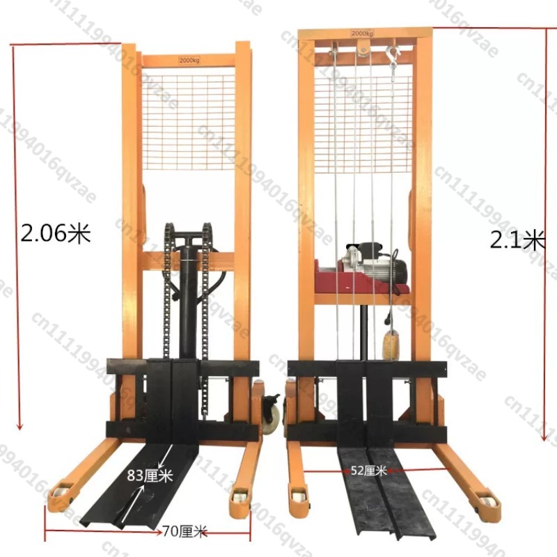 Manual Electric Hydraulic Fork - Heavy Equipment Truck ulasan dan harga